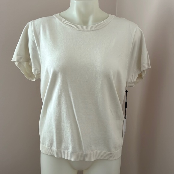 Calvin Klein winter white top, XL - Picture 1 of 6